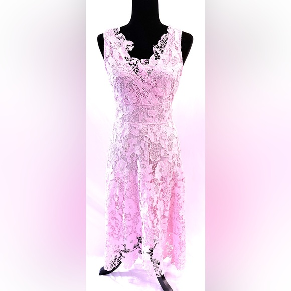 kimilily Dresses & Skirts - Kimilily Openwork Lace Dress